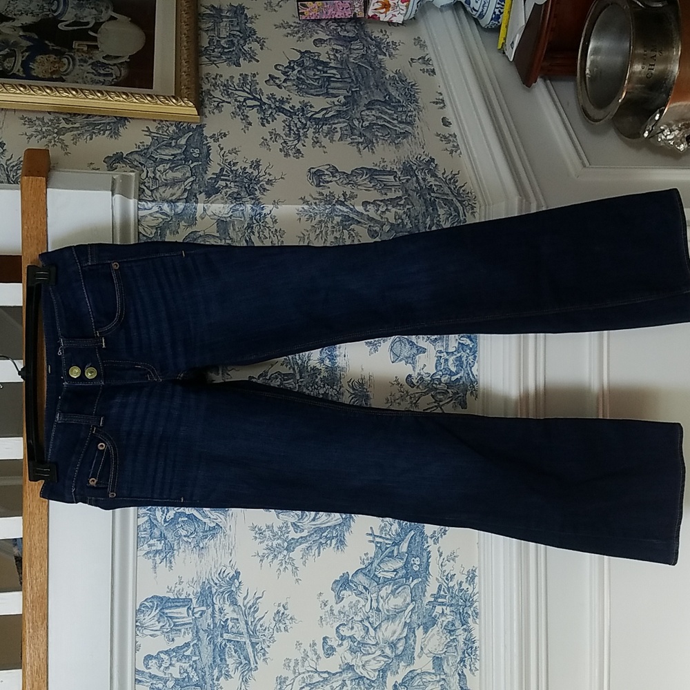 American Eagle Artist stretch low rise jeans size 00.